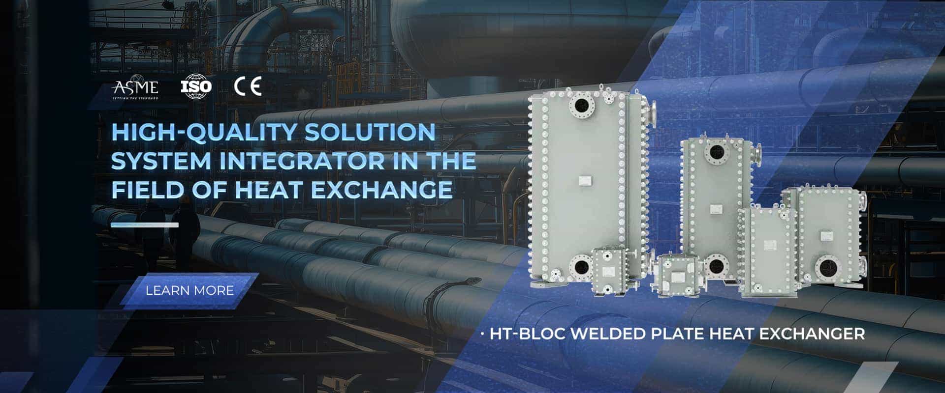 ht bloc welded plate heat exchanger