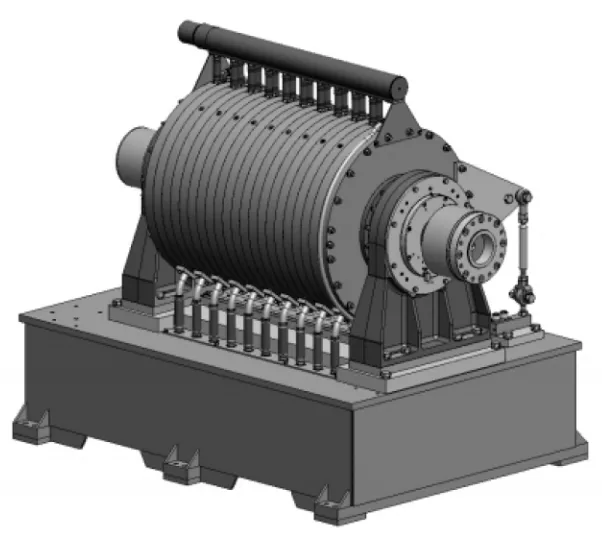 73261.10 H3610 water brake engine dynamometer, HDL series