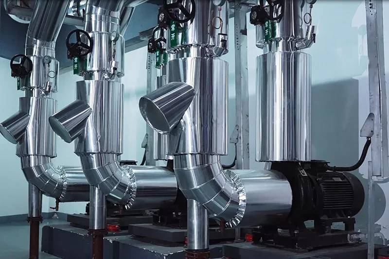 Kaiquan high-efficiency pump application in an AI data center