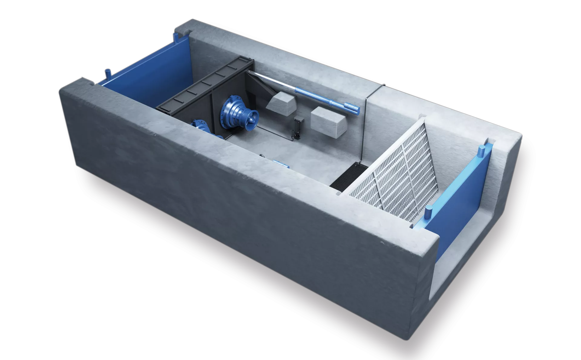 KAIQUAN integrated pump gate