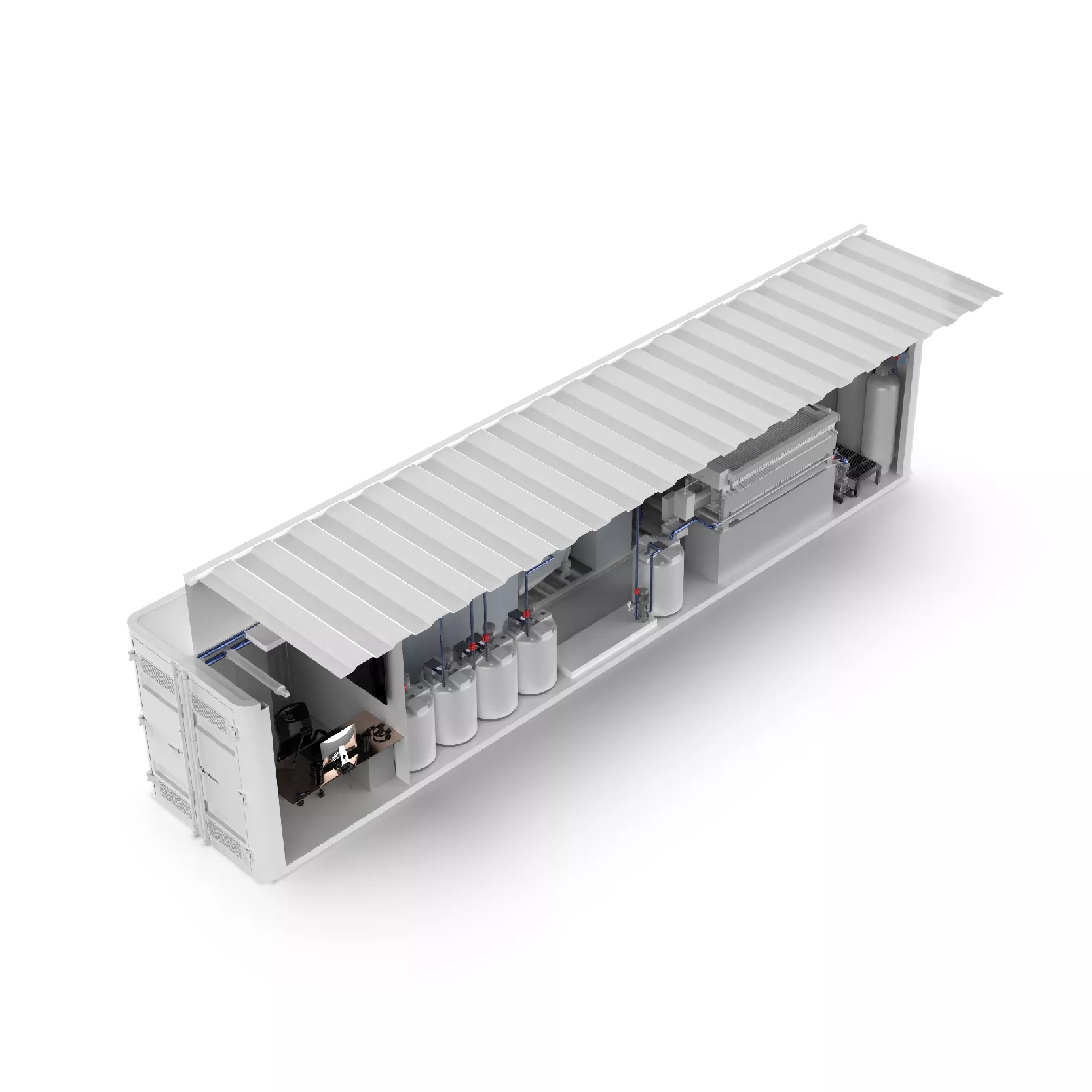 Containerized Industrial Wastewater Treatment System | Mejec