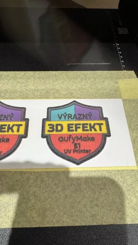 3D TPU UV DTF film structure
