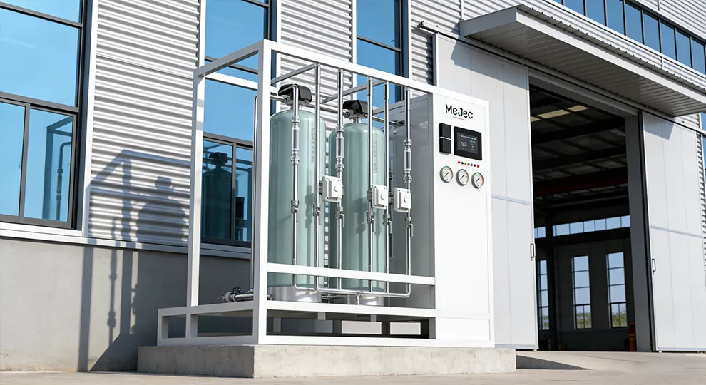 Centralised water purification system for an industrial park